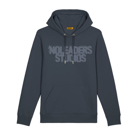 NO LEADERS© "STUDIO"  CHARCOAL GREY FITTED HOOD