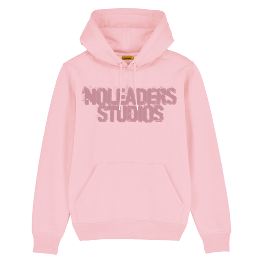 NO LEADERS© "STUDIO"  COTTON PINK FITTED HOOD